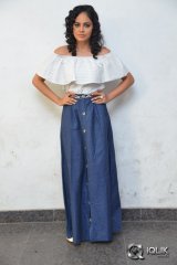 Nandita Swetha at Ekkadiki Pothavu Chinnavada Movie Promotions